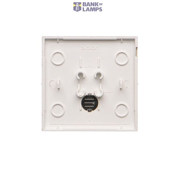 Double Keystone flat IT/telephone socket cover, (module), beige image 1