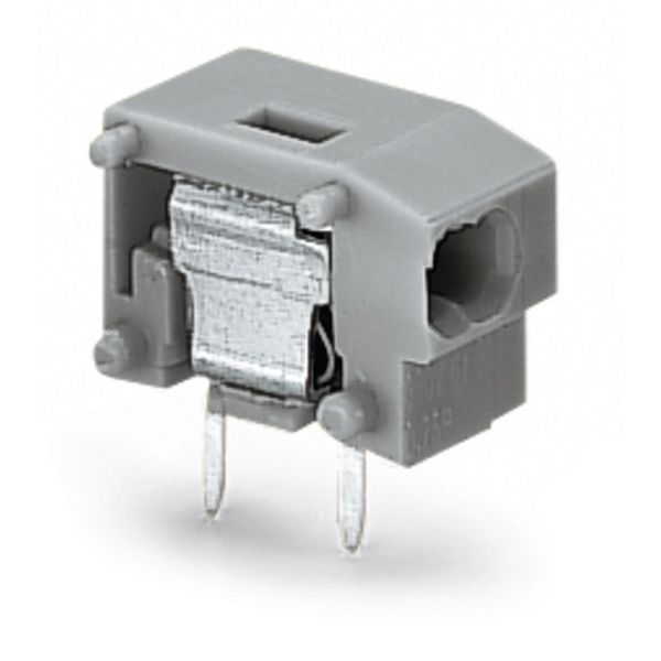 Stackable 2-conductor PCB terminal block 0.75 mm² Pin spacing 7.5/7.62 image 1