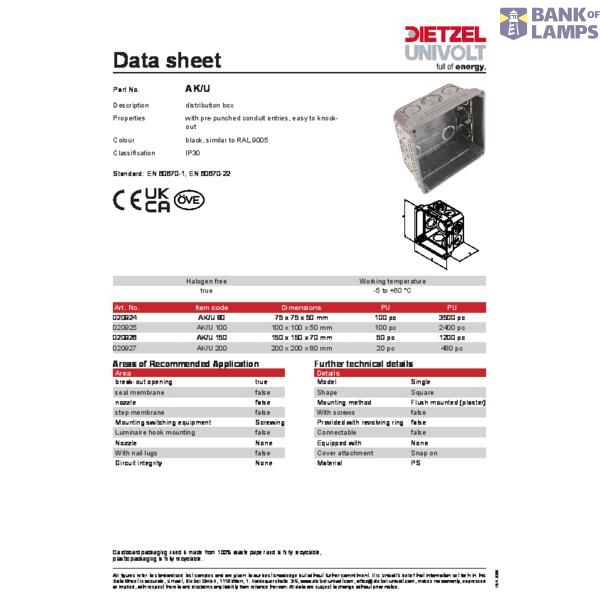 AK/U 100 image 3