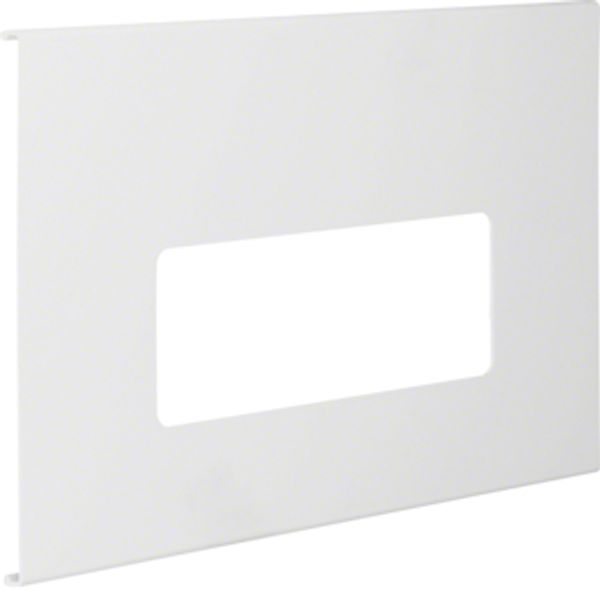 Pre-cut lid 3gang FB 60230 traffic white image 1