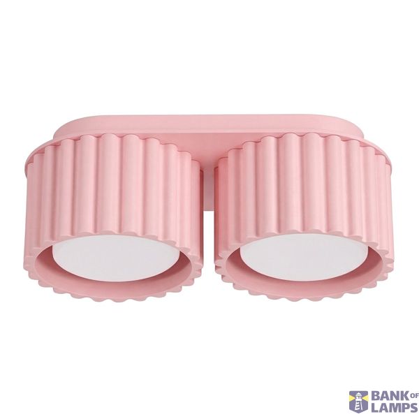 Ceiling lamp AURA 2 pink Gx53 image 7
