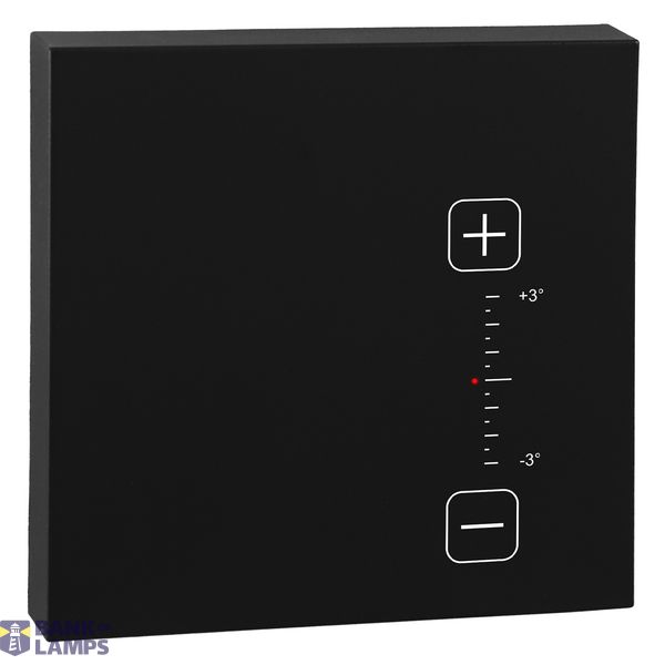 Room thermostat with binary/analog inputs and manual temperature control. image 1