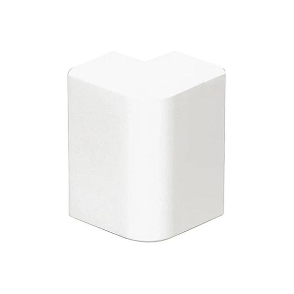 OUTSIDE ANGLE FOR 12X7 TRUNKING WHITE image 1