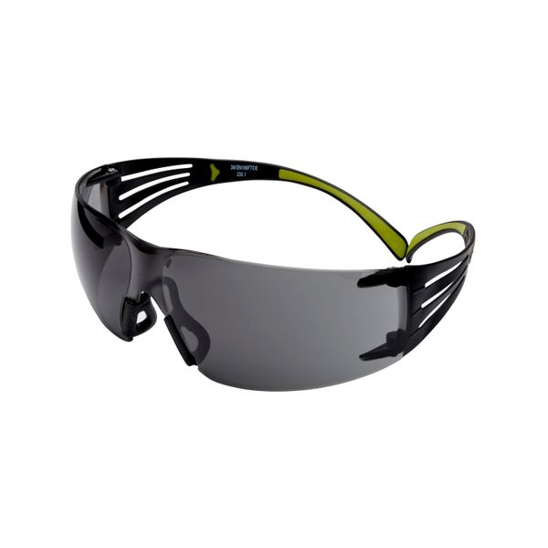 3M™ SecureFit™ 400 Safety Glasses, Black/Green frame, Anti-Scratch / A image 2