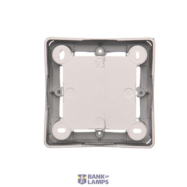 Single button with light indicator box for switches and push buttons, red image 1