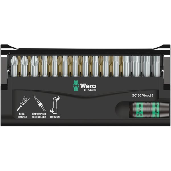 Bit-Check 30 Wood 1, 30-delig image 2