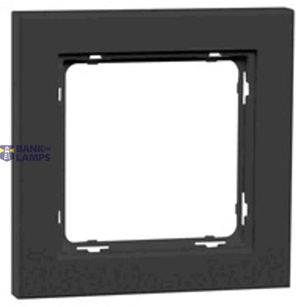 KNX Frame, Plastic Black image 1