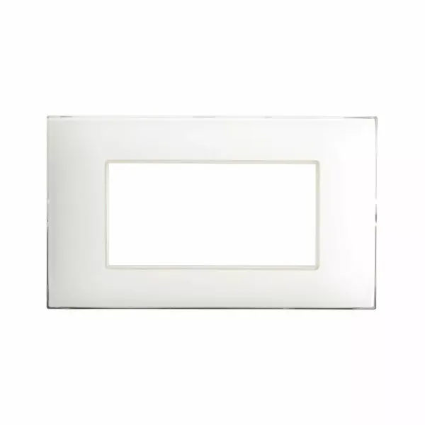 YOUNG44 MOULDED PLATE MATT WHITE 4M image 1