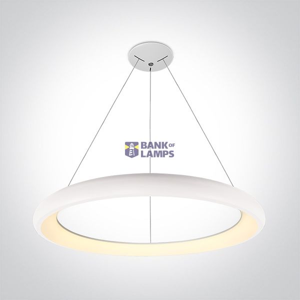 62144NB/W/V WHITE PENDANT 50W CCTV IP20 230V DIMMABLE image 1