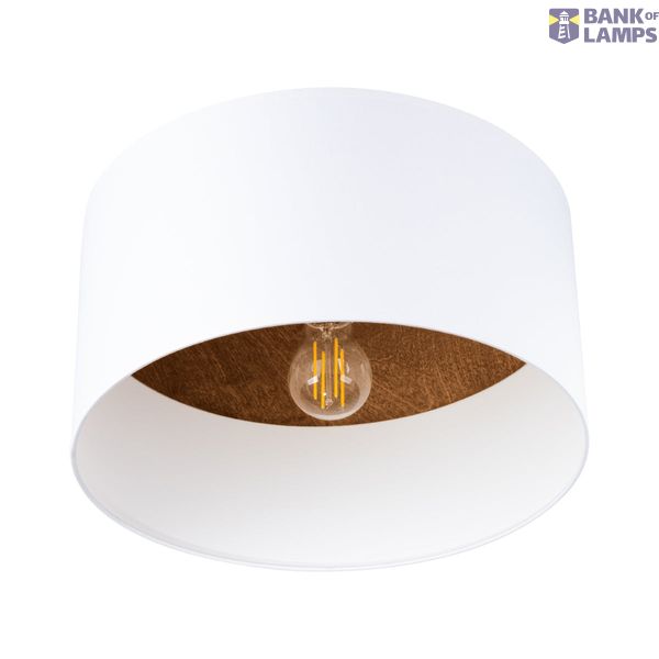 Ceiling lamp TELESTO white/dark brown image 1