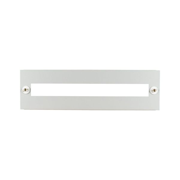 BPZ-FP/MSW-400/125-45 Front plate for HxW=125x400mm, with 45 mm device cutout image 4
