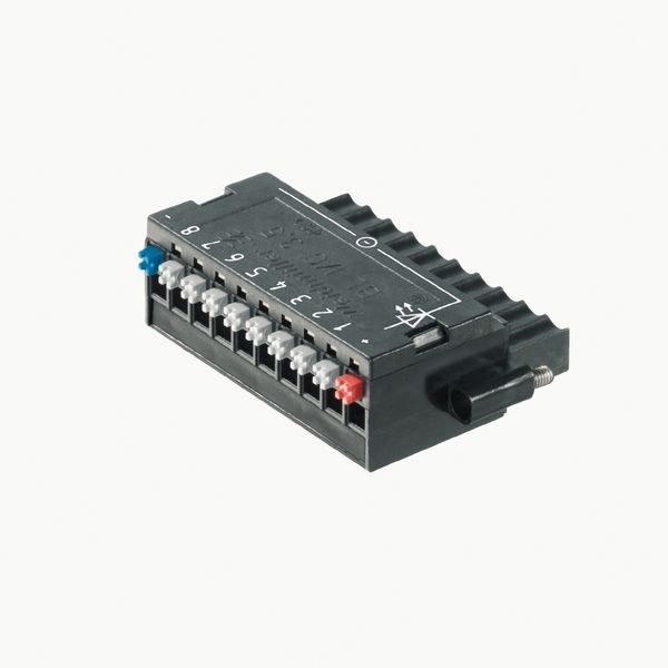 PCB plug-in connector, female plug, 3.50 mm, Number of poles: 10, 180°, PUSH IN with actuator, Clamping range, max. : 1.5 mm², Box image 1