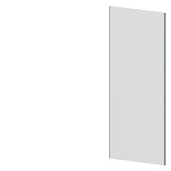 SIVACON side panel/rear panel, closed, IP40, H: 2200 mm, W: 800 mm, RAL 7035 image 2
