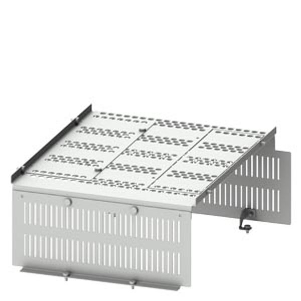 Separation main busbar bottom with cable entry, W: 400 mm D: 800 mm image 1