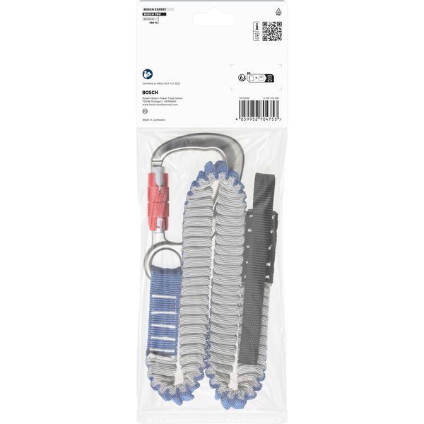 PRO Lanyard Heavy, 16Kg, Single Carabiner image 2