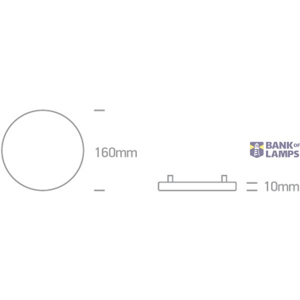 WHITE 14W WW IP20 230V image 3