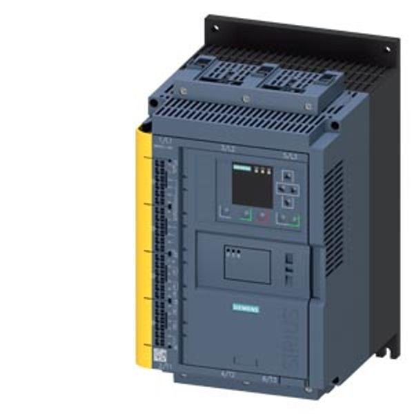 SIRIUS soft starter 200-480 V 77 A, 110-250 V AC spring-type terminals failsafe image 1