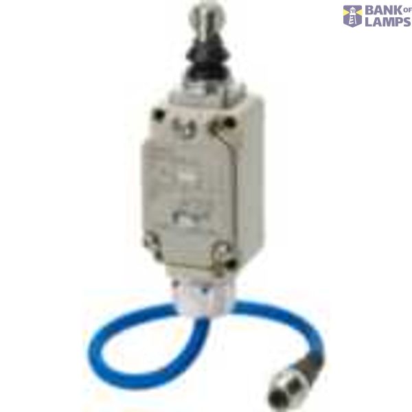 Limit switch, Sealed top-roller plunger, Airtight built-in switch, Pre-wired Connector with ground terminal WLN 0724R image 1