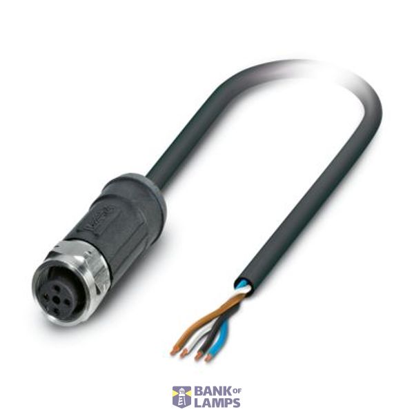 SAC-4P- 1,0-28X/M12FS OD - Sensor/actuator cable image 1