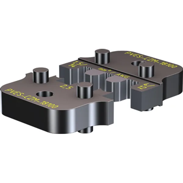 Crimping die for crimp contacts, 2.5-4.0 mm², AWG 14-12, 32.6021-18100 image 1