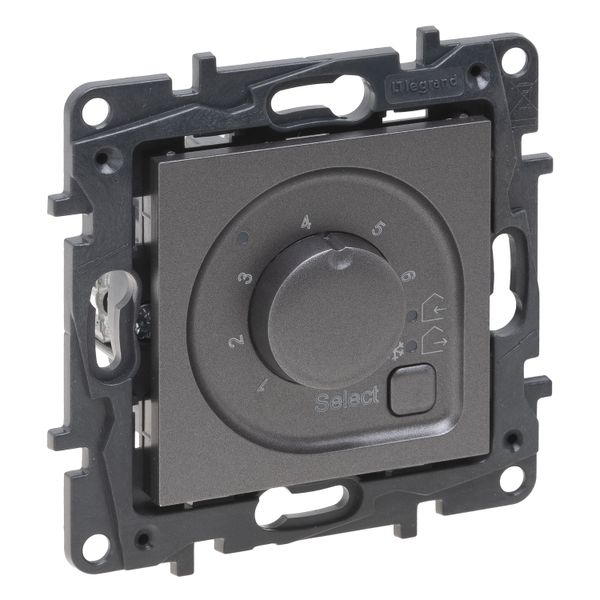 FLOOR HEATING THERMOSTAT MEDIUM GREY image 1