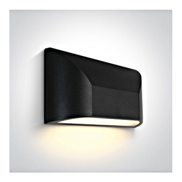 67396/AN/V ANTHRACITE WALL LIGHT 6W CCTV IP65 230V image 1