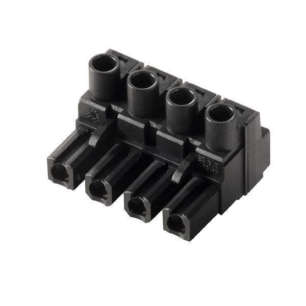 PCB plug-in connector, female plug, 7.62 mm, Number of poles: 12, 180°, Clamping yoke connection, Clamping range, max. : 4 mm², Box image 3