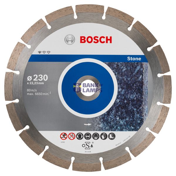 Standard for Stone diamond cutting disc 125 x 22,23 x 1,6 x 10 mm image 3