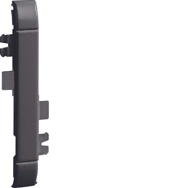 Frontplate modular intermediate 80mm, black image 1