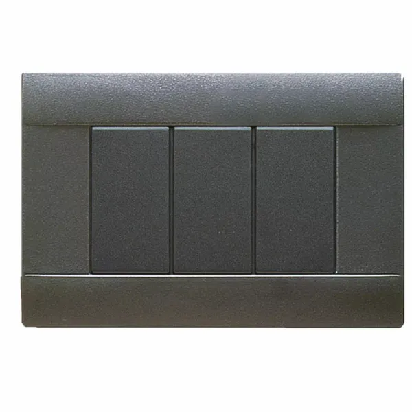 PLATE THERMOPL. 3 MOD. NOIR GREY image 1