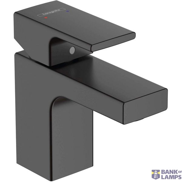 Vernis Shape 70 basin mixer, with pop-up, matte black image 1