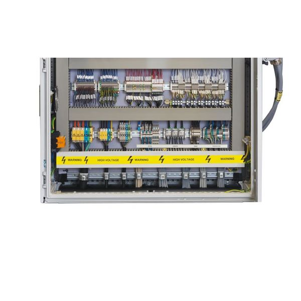 Cable duct tag rail kit, 30 mm x image 1