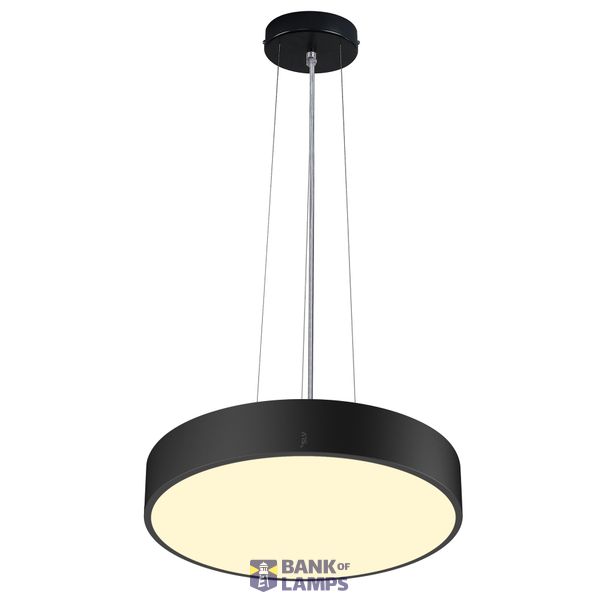 MEDO® PRO 40, wall- and ceiling-mounted light, round, 3000/4000K, 19W, trailing-edge phase, 110°, black image 3