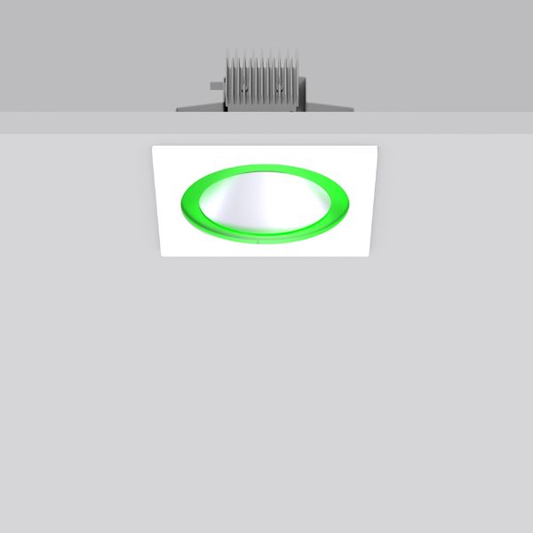 Decorative element L 246 B 246 H 14 colour: white image 1