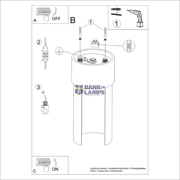 SPOT TUBA FLASH WHITE 1XE27 image 11