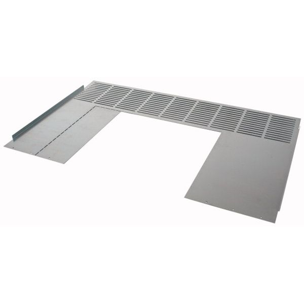 XPIX40FBMCB0606 Partition, devices-/MB area IZMX40, for W=600mm, fixed image 1