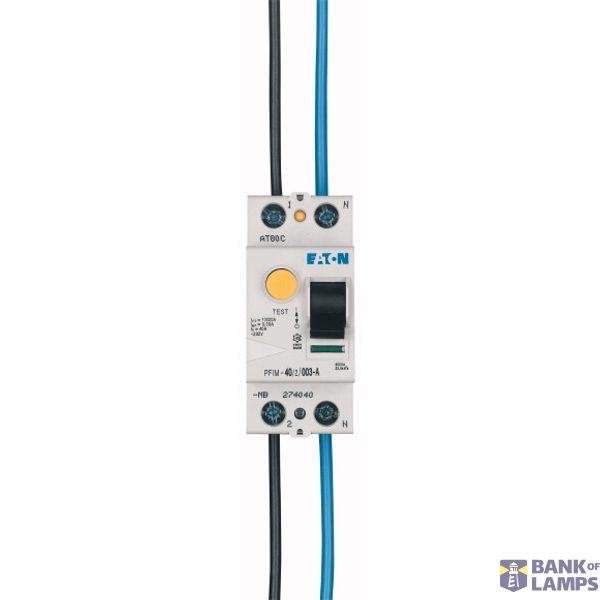 FI switch 2P 40A 30mA A FLEX bottom image 1