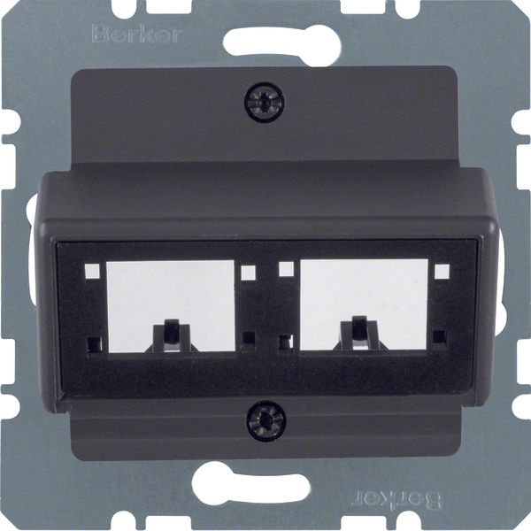 Central plate for Reichle&De-Massari single modules, com-tech, ant., m image 1