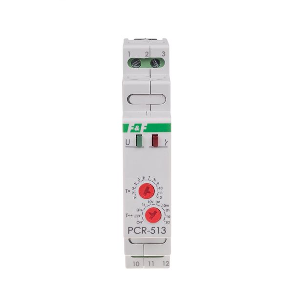 reversing time relay, contacts: 1NO/NC 24V image 2