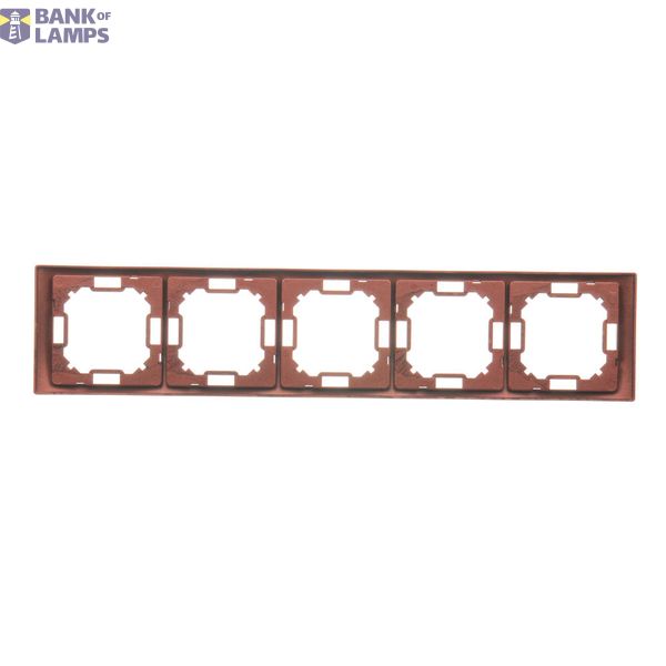Double equipontential socket, module, matt aluminum image 1