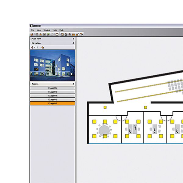 LITENET graphics advanced 2.000 - Software licence, visualisation image 1