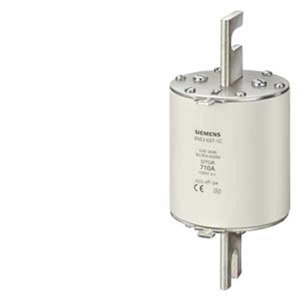 SITOR fuse link, with slotted blade contacts, NH3, In: 355 A, gR image 1