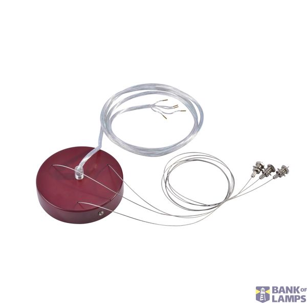 suspension set for 1-10V MEDO LED, 5-core, ruby image 1