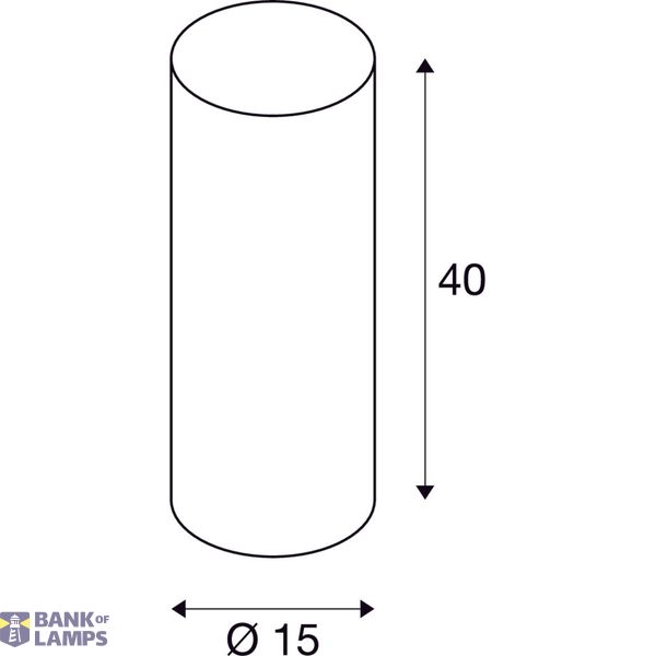 FENDA lamp shade, D150/ H400, cylindrical, blue  image 4