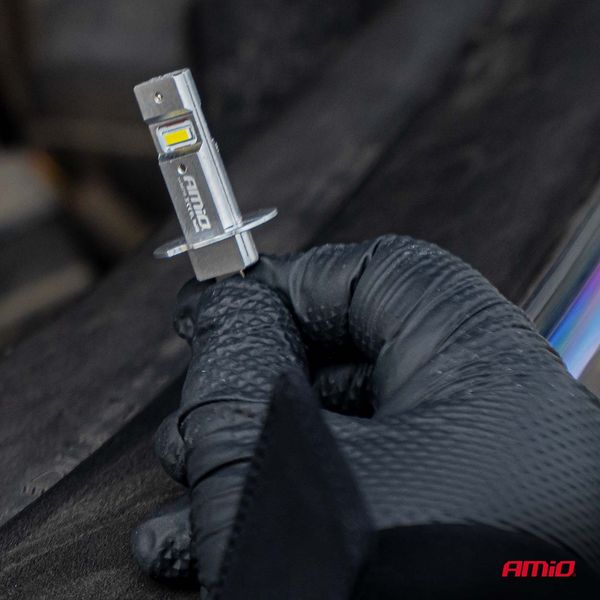 LED Headlights Series H25 CANBUS H3 12V 20W AMIO-04710 image 1