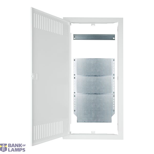 Frame, door and insert for media enclosure BK0857, 4-rows image 2