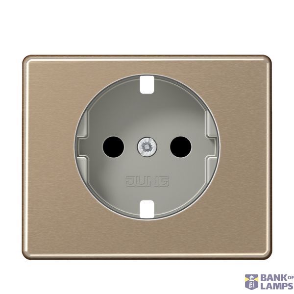 centre plate f. SCHUKO socket image 1