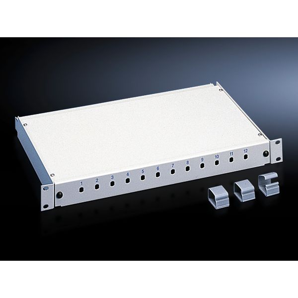 DK Fibre-optic splicing box, 1 U, For D: 302 mm, without pull-out image 2