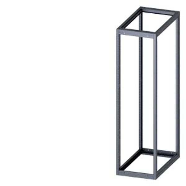 SIVACON frame for standard empty enclosures, H: 2200 mm, W: 600 mm, D: 1000 mm image 1