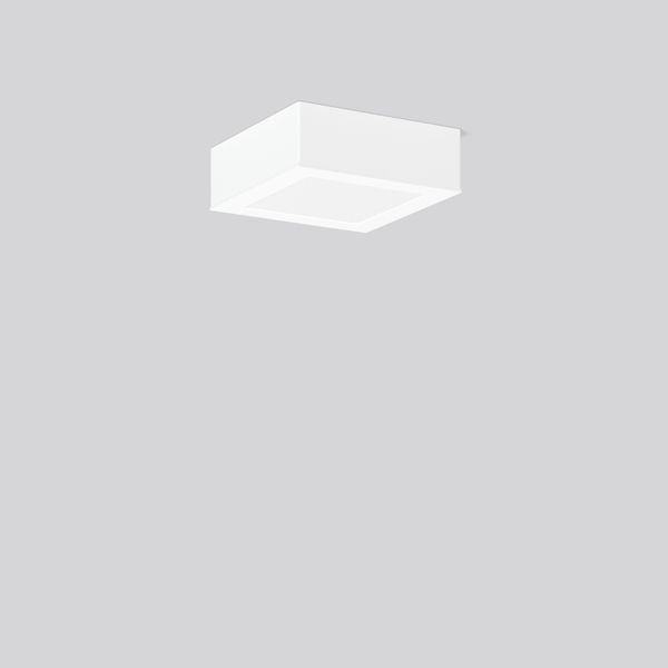 TOLEDO FLAT square, 8 W, 770 lm, 830, white, DALI Surface mounted down image 1